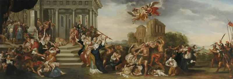 Das Massaker der Unschuldigen - Peter Paul Rubens