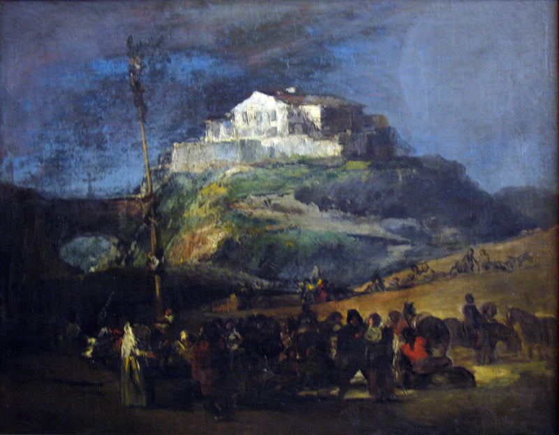 Der Maibaum - Francisco de Goya
