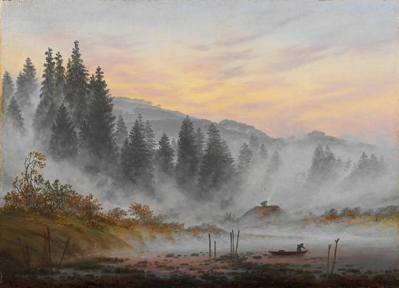 Der Morgen - Caspar David Friedrich