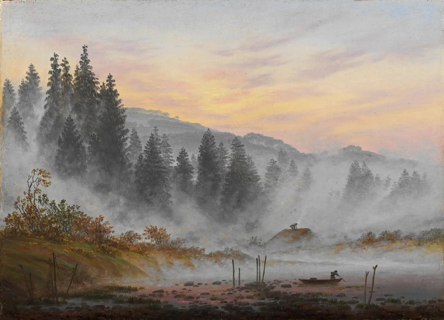 Der Morgen - Caspar David Friedrich