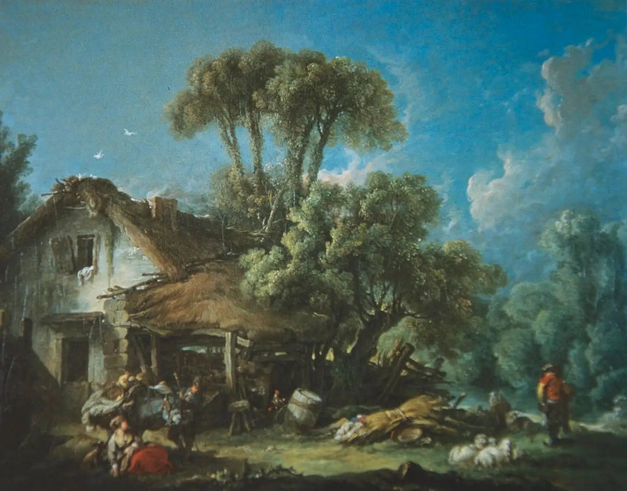 Der Morgen (Umgebung von Beauvais) - François Boucher