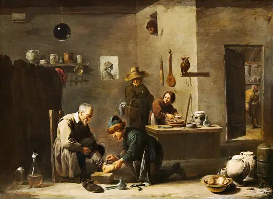 Der Dorfarzt - David Teniers der Jüngere
