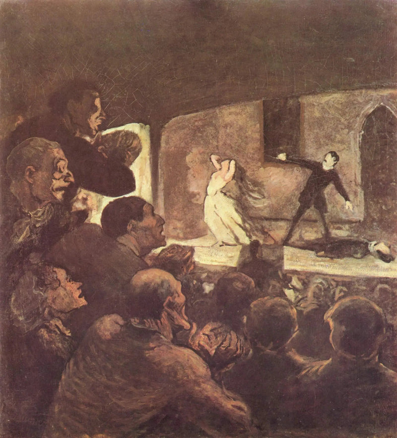 Der Melodram - Honoré Daumier