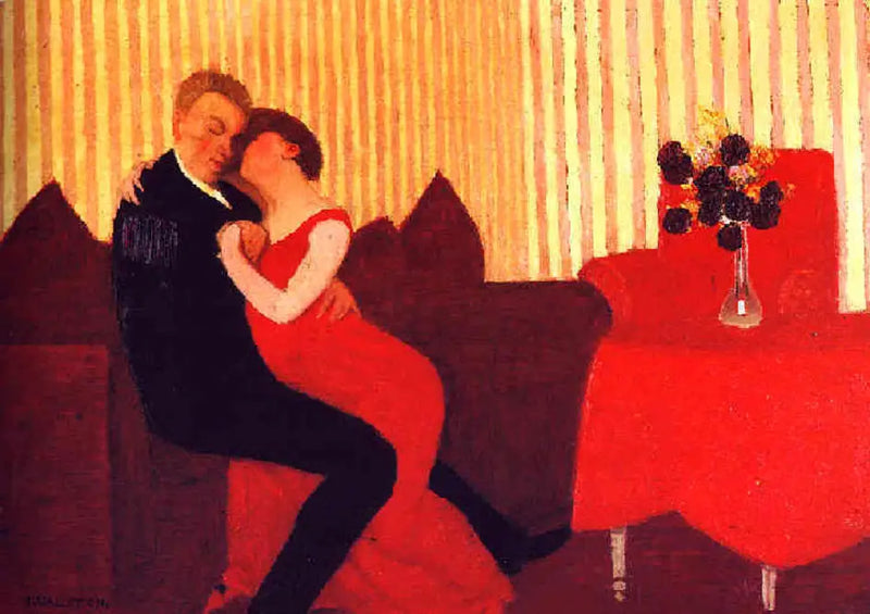 Das Lügen - Félix Vallotton