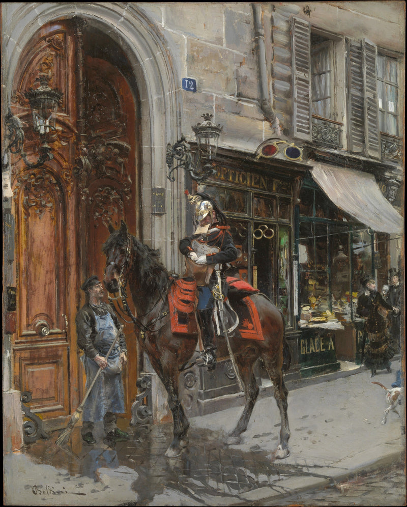Der Bote - Giovanni Boldini