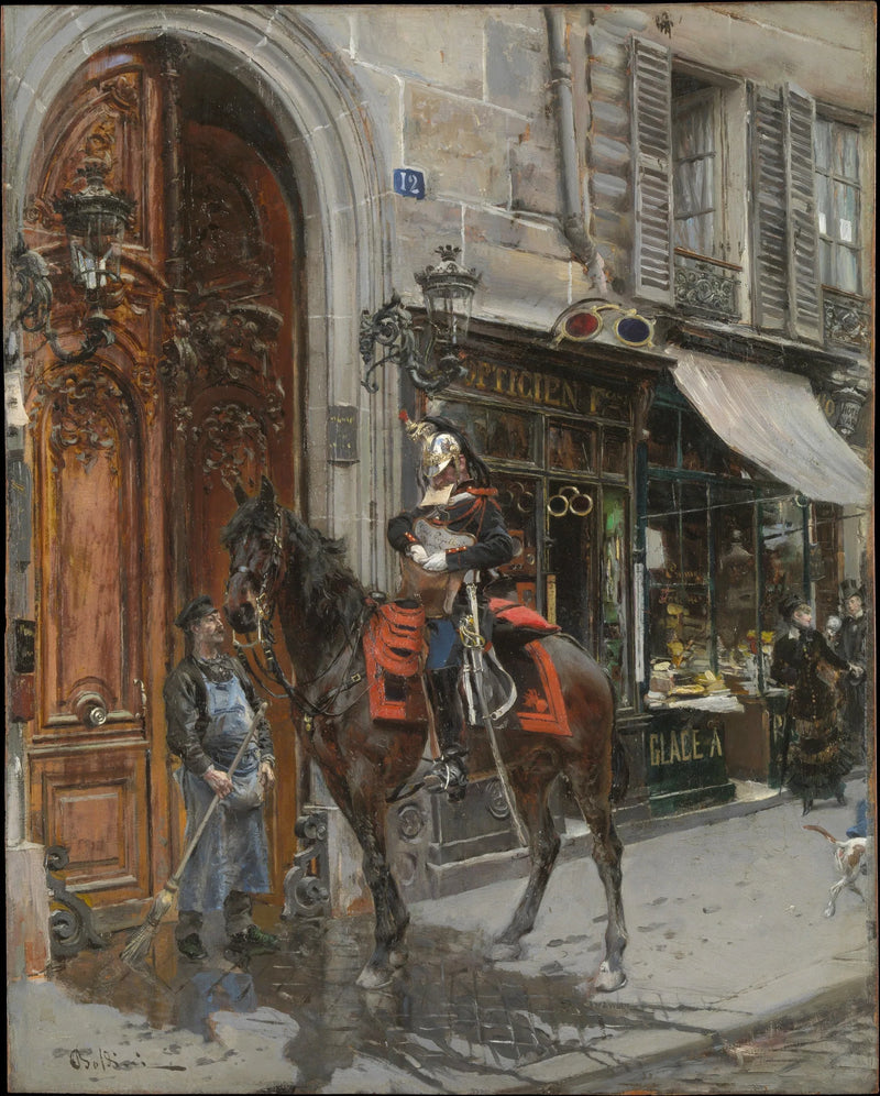 Der Bote - Giovanni Boldini