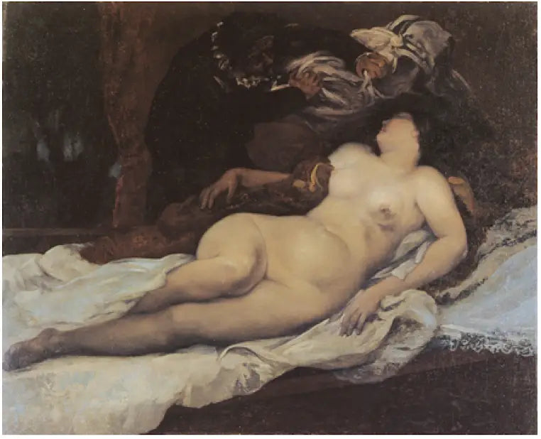 Der Mord an Desdemona - Gustave Courbet