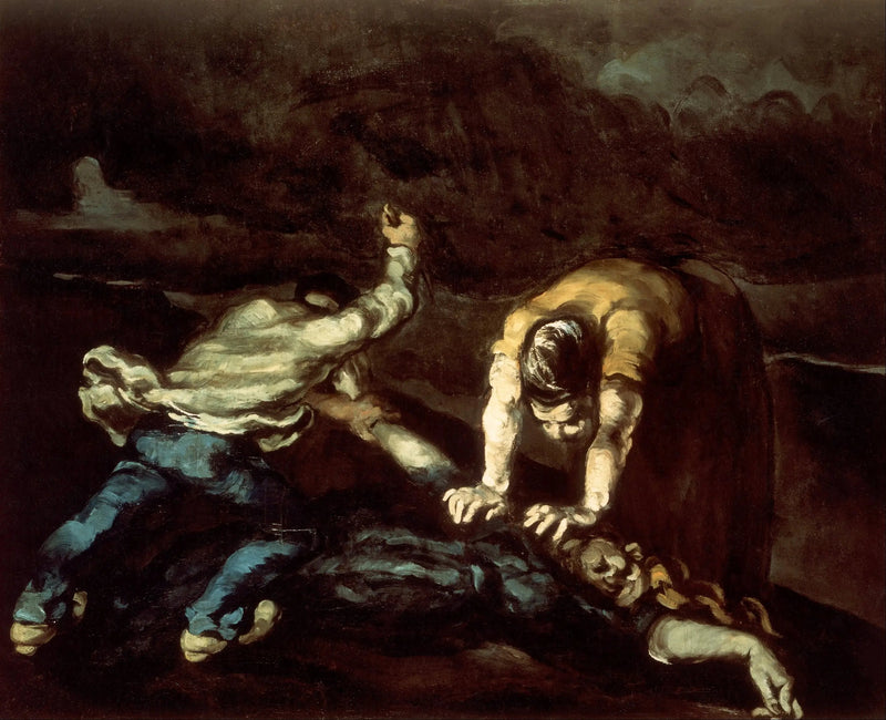 Der Mord - Paul Cézanne