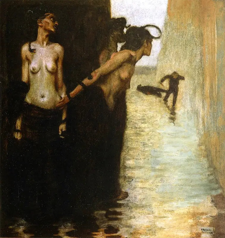 Der Mörder - Franz von Stuck