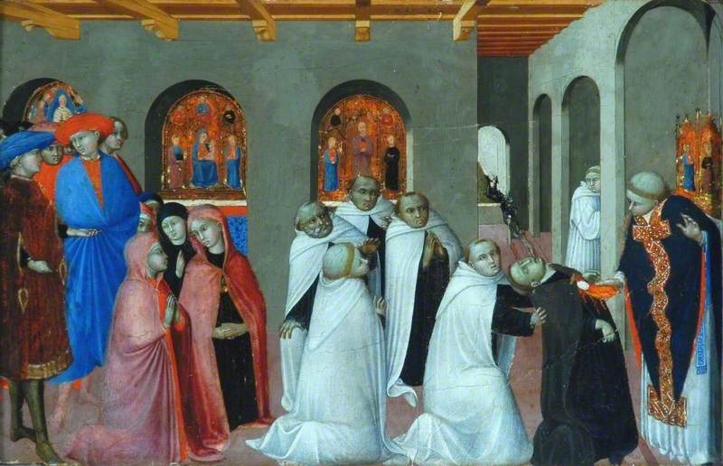 Das Wunder des Heiligen Sakraments - Stefano di Giovanni (Sassetta)