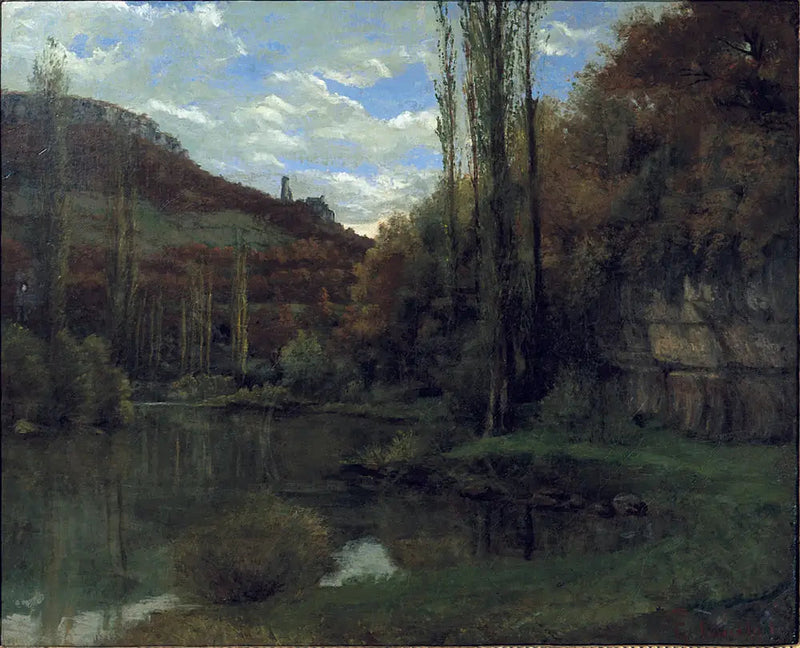 Der Spiegel von Scey - Gustave Courbet
