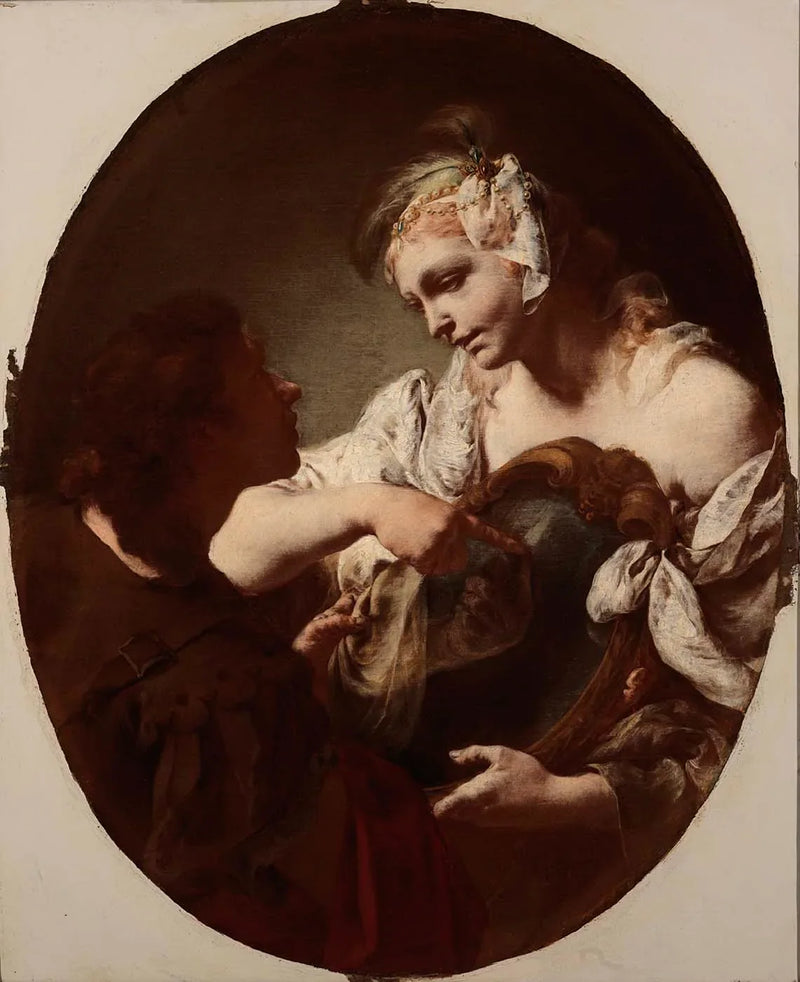 Der Magische Spiegel - Giovanni Battista Piazzetta