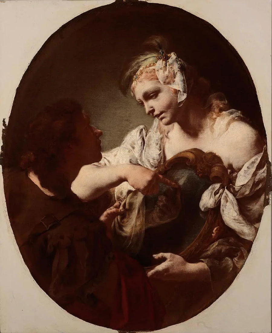 Der Magische Spiegel - Giovanni Battista Piazzetta