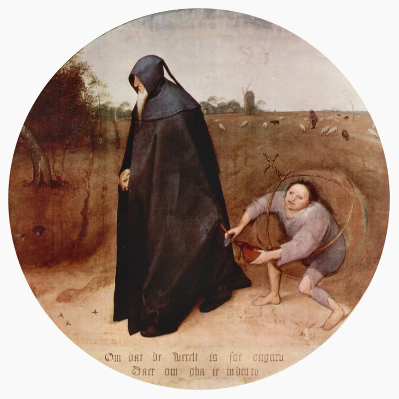 Der Misanthrop - Pieter Brueghel der Ältere