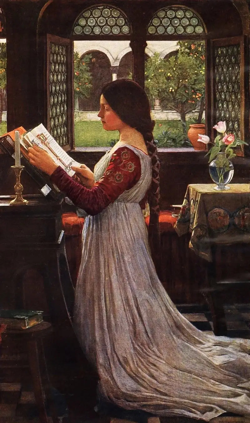 Das Messbuch - John William Waterhouse