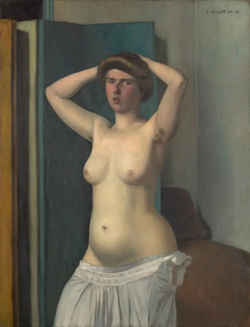 Das Modell - Félix Vallotton