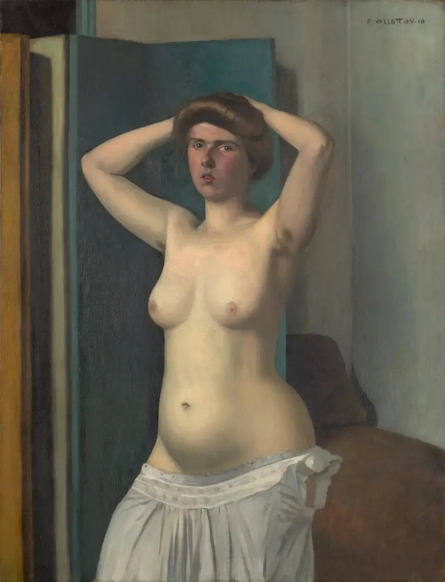 Das Modell - Félix Vallotton
