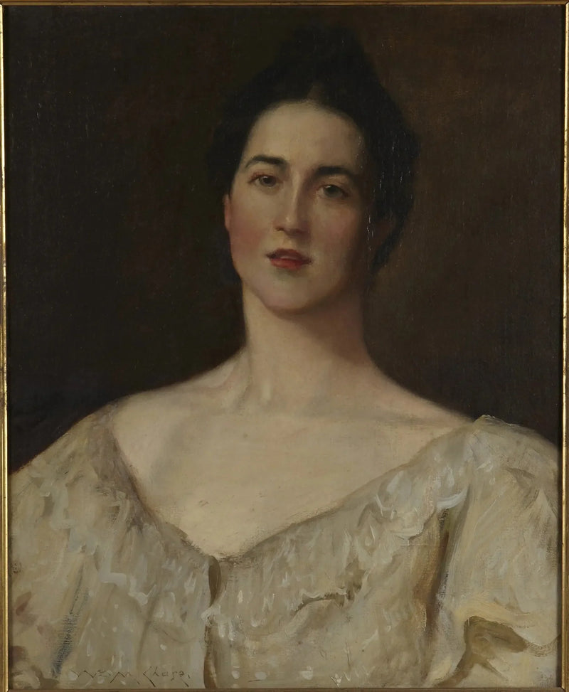 Das majestätische Modell - William Merritt Chase