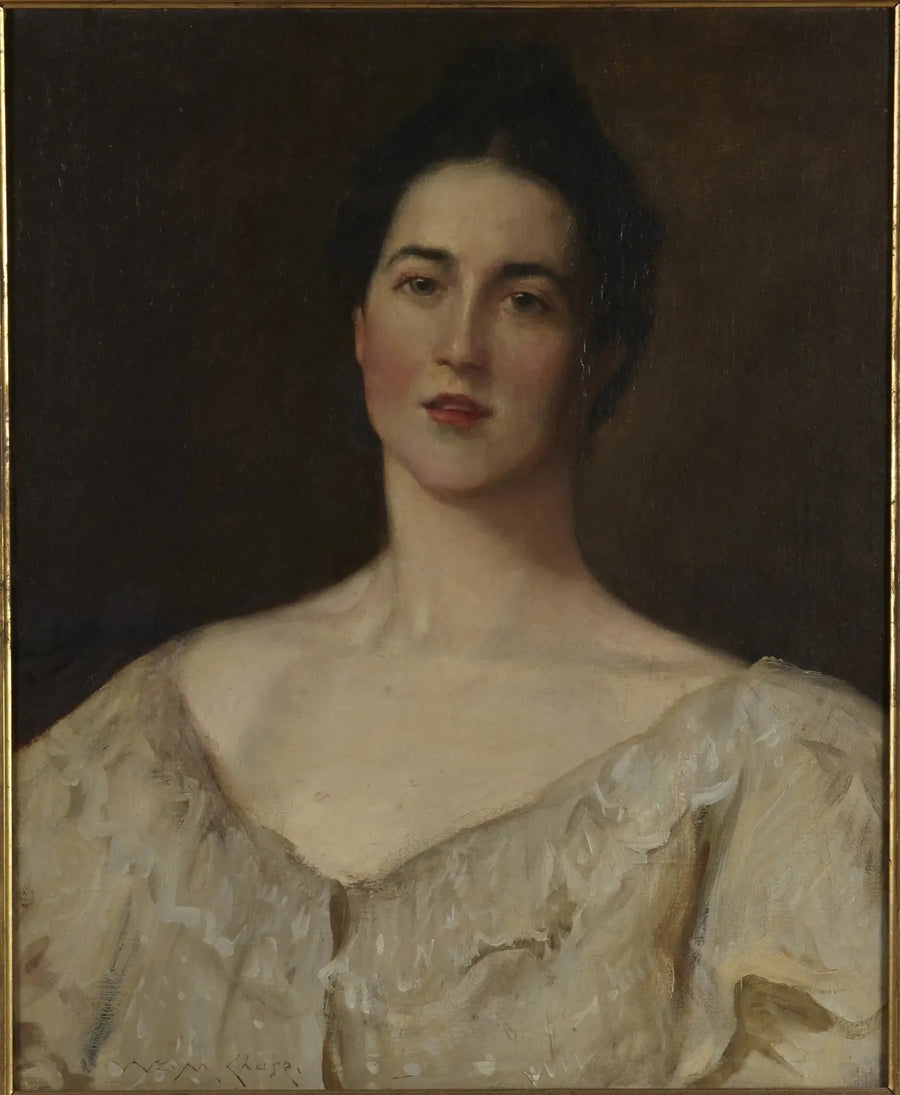 Das majestätische Modell - William Merritt Chase