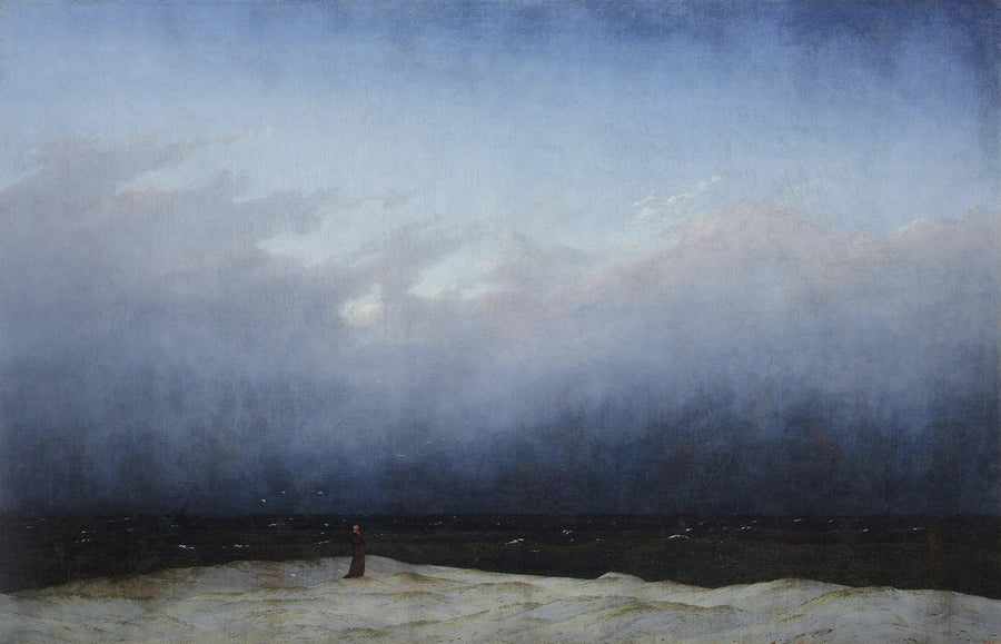 Der Mönch am Meer - Caspar David Friedrich