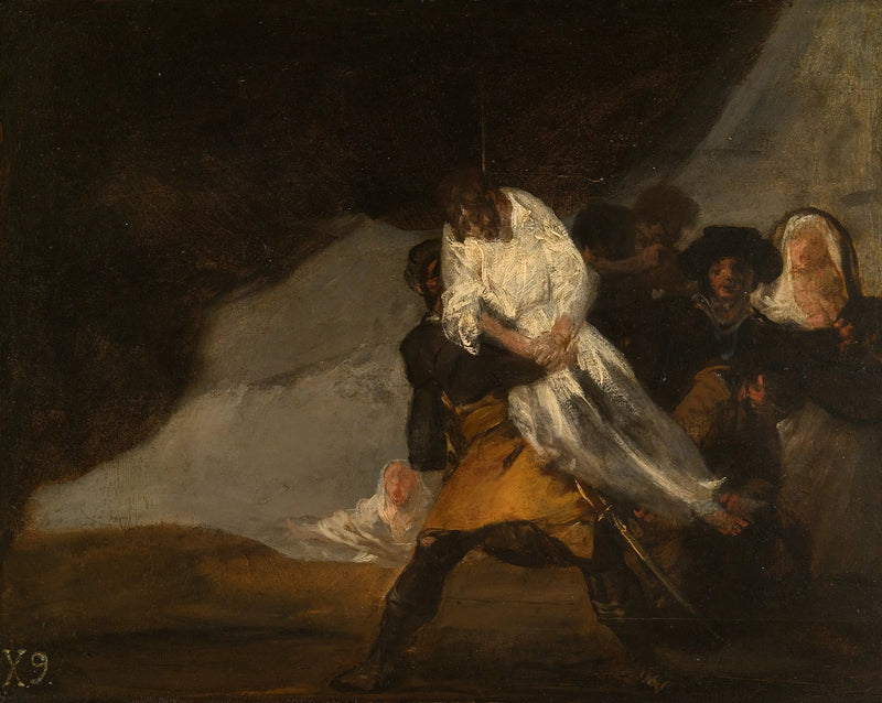 Der gehängte Mönch - Francisco de Goya