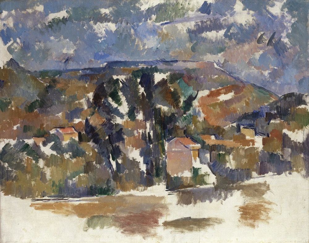 Le Mont de Cengle - Paul Cézanne image 1 copie de tableau peinte à la main