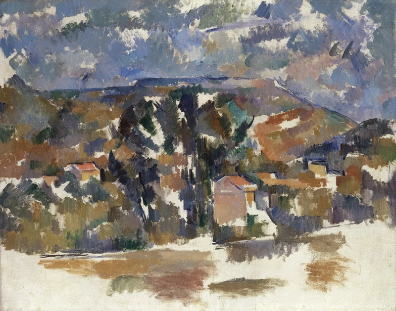 Der Mont de Cengle - Paul Cézanne