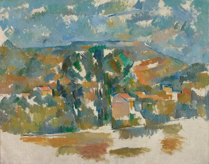 Der Mont de Cengle - Paul Cézanne