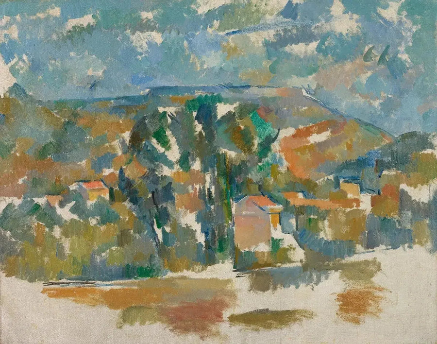 Der Mont de Cengle - Paul Cézanne