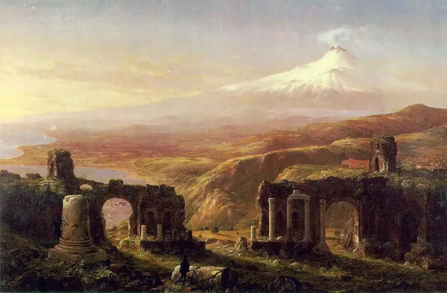 Der Ätna von Taormina - Thomas Cole