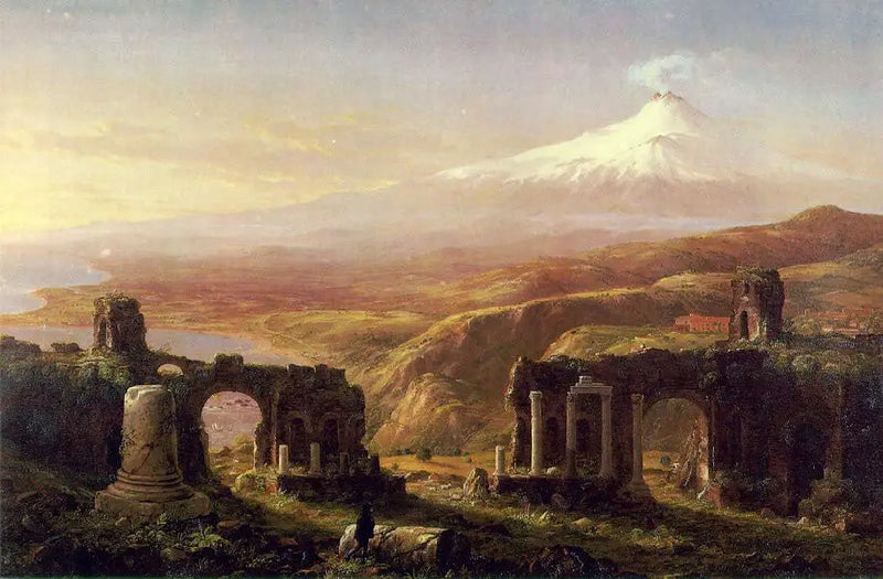Der Ätna von Taormina - Thomas Cole