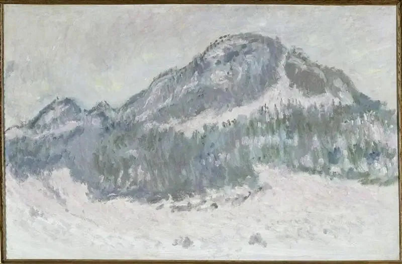 Der Berg Kolsaas in Norwegen - Claude Monet