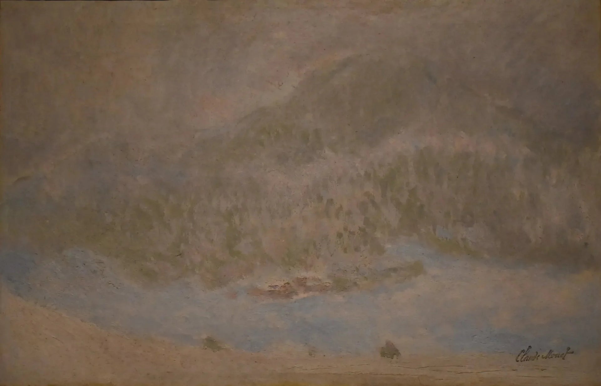 Le Mont Kolsaas, Norvège (Tempête de neige) - Claude Monet image 1 reproduction de peinture à l’huile