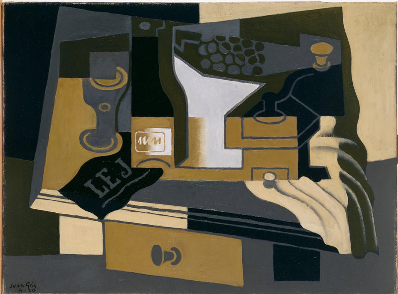 Die Kaffeemühle - Juan Gris
