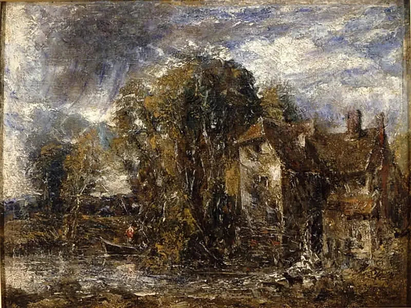 Der Wasser-Mühle - John Constable