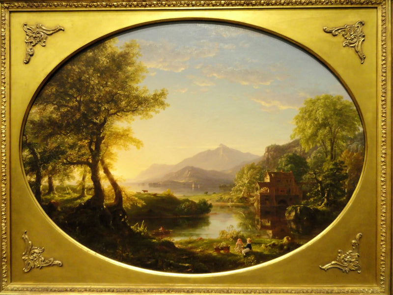 Der Mühle, Sonnenuntergang - Thomas Cole