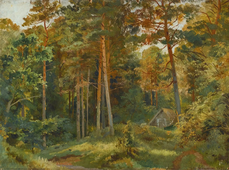 Die Mühle im Wald - Ivan Chichkine