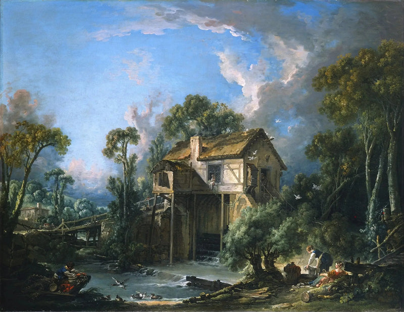 Der Mühlstein von Charenton - François Boucher