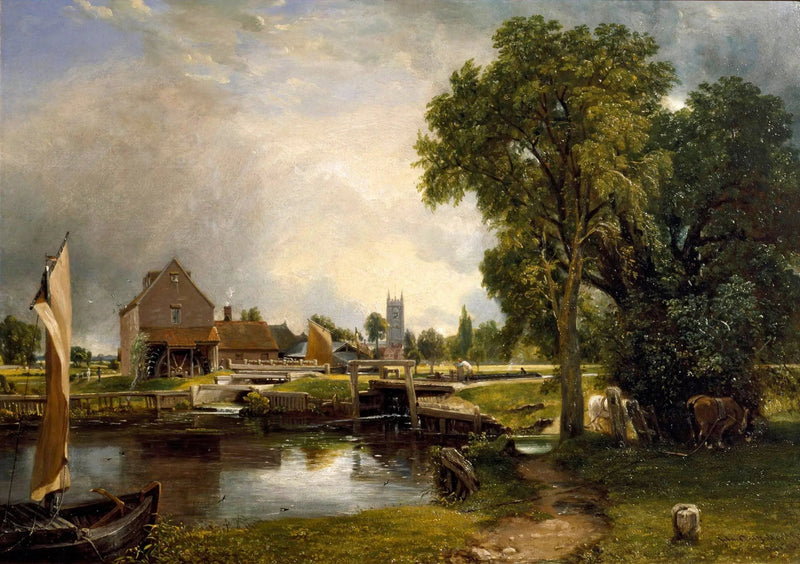 Der Mühle von Dedham - John Constable