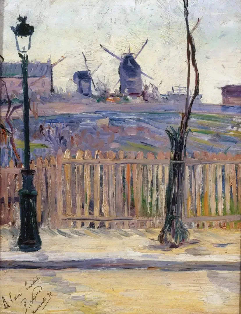 Die Mühle von Galette, in Montmartre - Paul Signac
