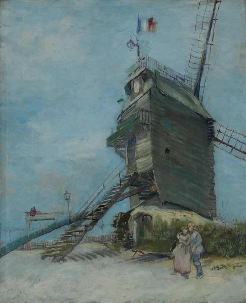 Die Mühle von la Galette - Vincent van Gogh
