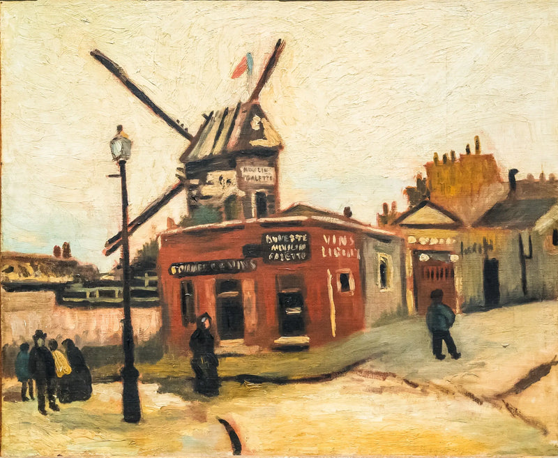 Die Mühle von la Galette - Vincent van Gogh