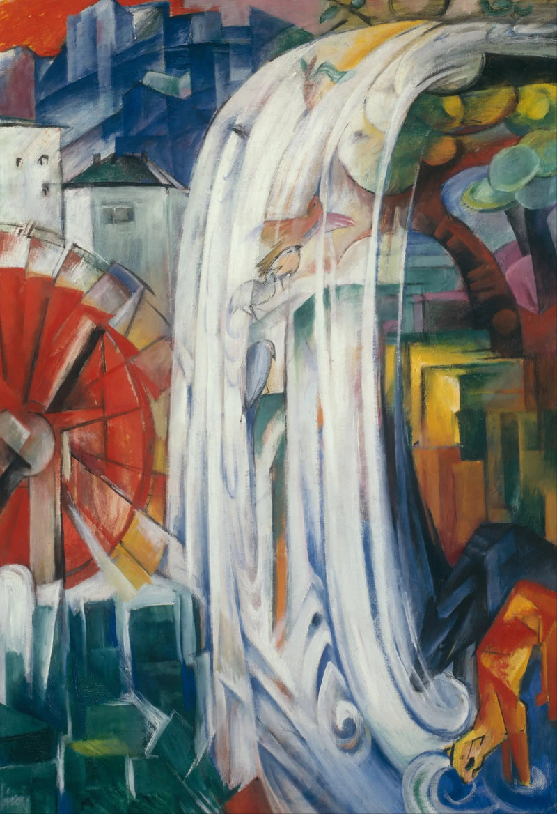 Die Verzauberte Mühle - Franz Marc