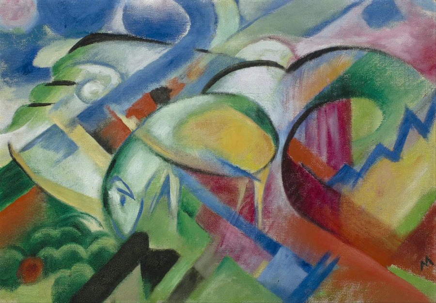 Das Schaf - Franz Marc