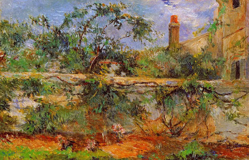 Die Grenzmauer oder Der Obstgarten - Paul Gauguin