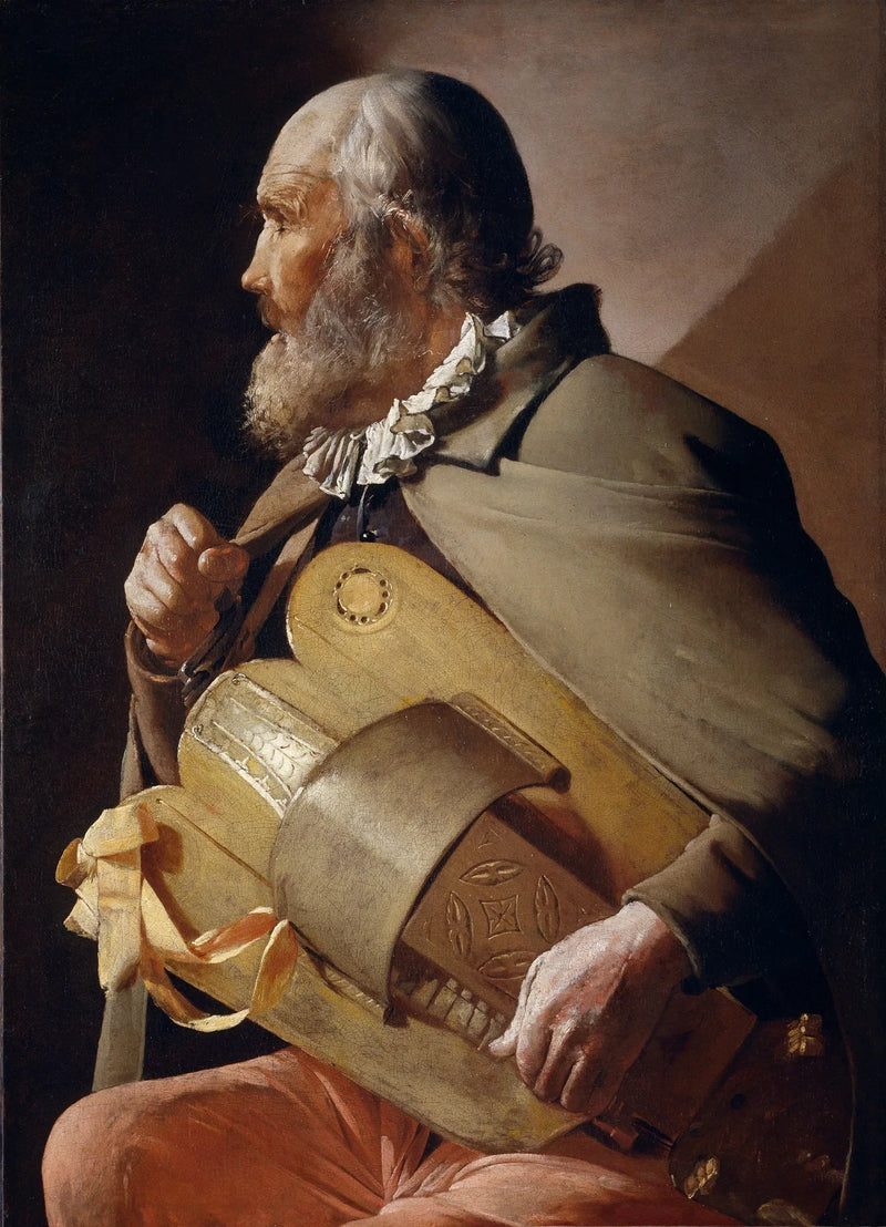 Der blinde Musiker. - Georges de La Tour
