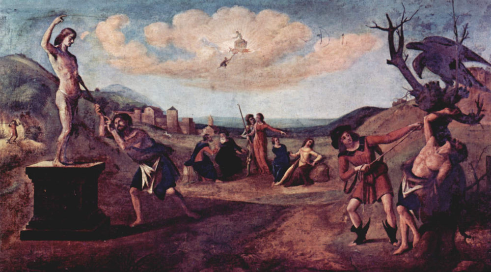 Le Mythe de Prométhée - Piero di Cosimo image 1 reproduction d’œuvre d’art à l’huile