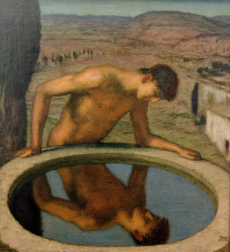 Der Narziss - Franz von Stuck