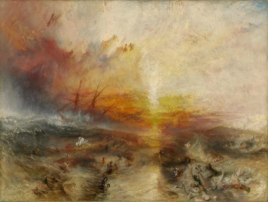 Der Sklavenschiff - J. M. W. Turner