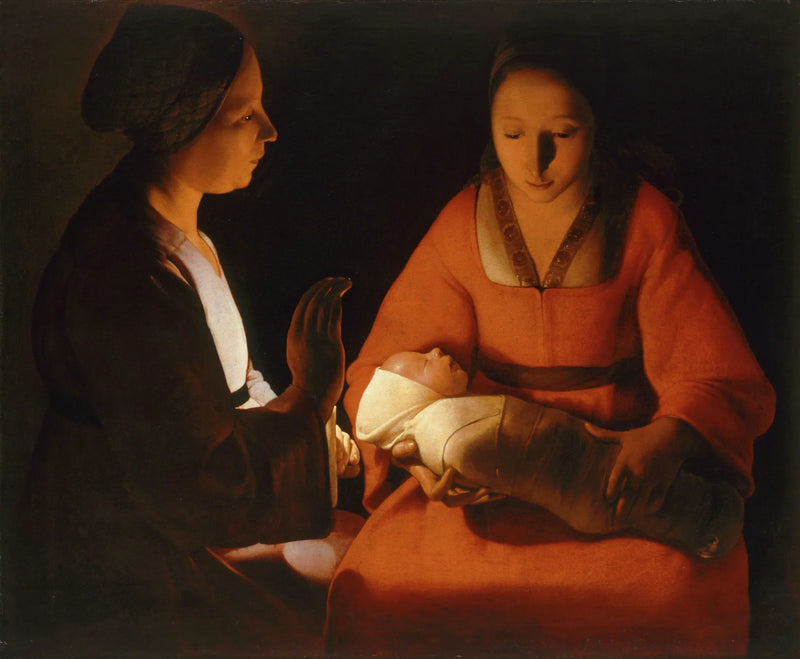 Das Neugeborene - Georges de La Tour
